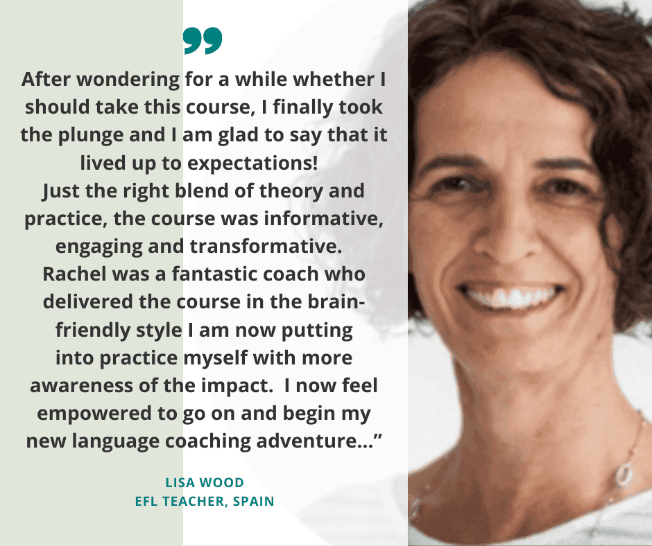 e course testimonial 1 - Neurolanguage Coaching : Brain Friendly Language Learning