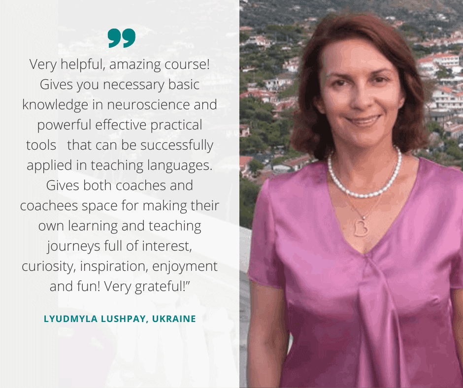 e course testimonial 2 - Neurolanguage Coaching : Brain Friendly Language Learning